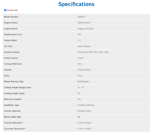 Screenshot 2024-07-03 080224 PUSH MOWER CORVETTE 100 1